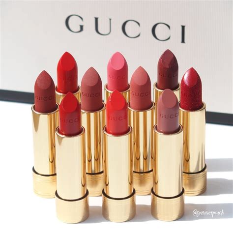 gucci red lip|Gucci lip color.